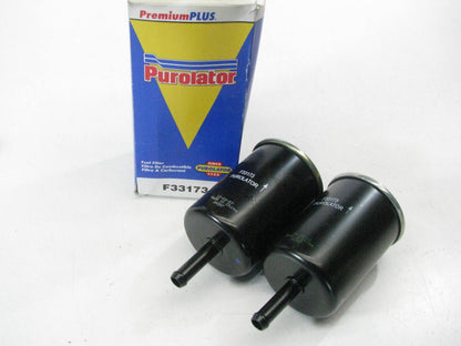 (2)pcs New Purolator F33173 In Line Fuel Filter