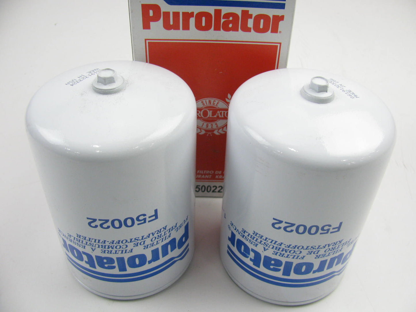 (2) Purolator F50022 Fuel Filter Replaces P1107 33378 LFP255F FF956 P552450