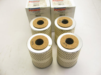 (4) Purolator F50071 Fuel Filters