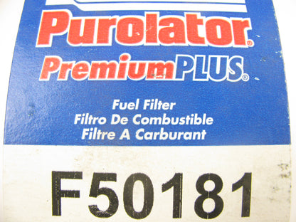 (2) Purolator F50181 Fuel Filter