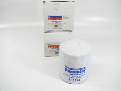 (2) Purolator F50274 Fuel Filter Replaces P3594 33121 LF459 P550936 BF592 86121