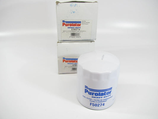 (2) Purolator F50274 Fuel Filter Replaces P3594 33121 LF459 P550936 BF592 86121