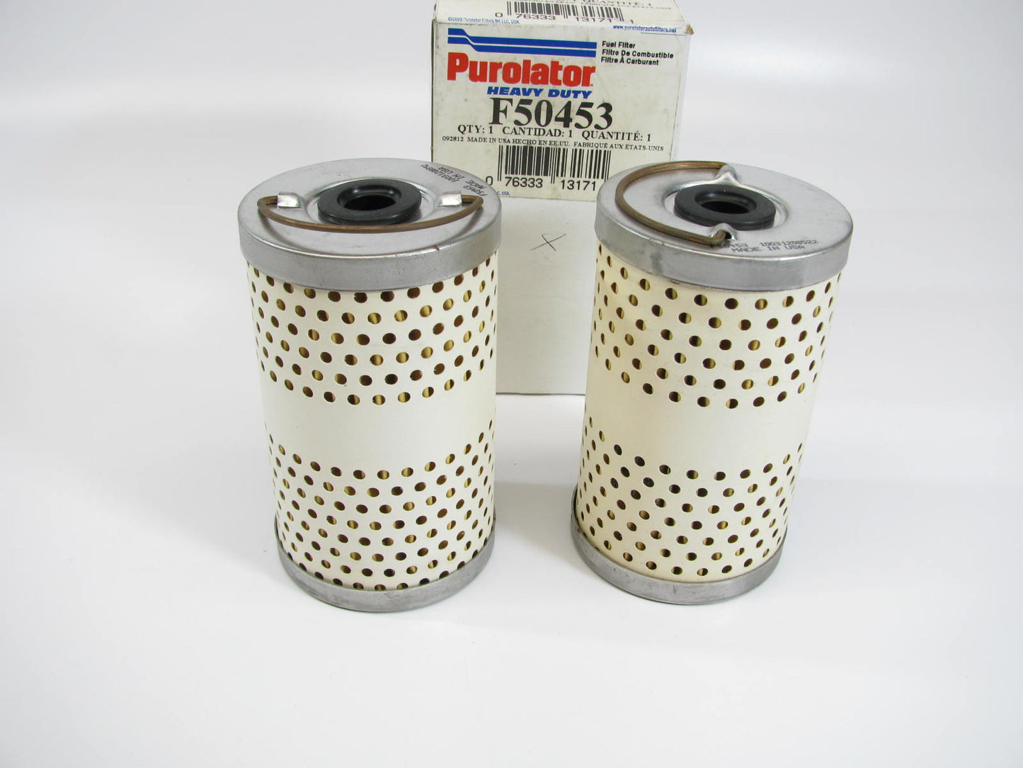 (2) Purolator F50453 Fuel Filter