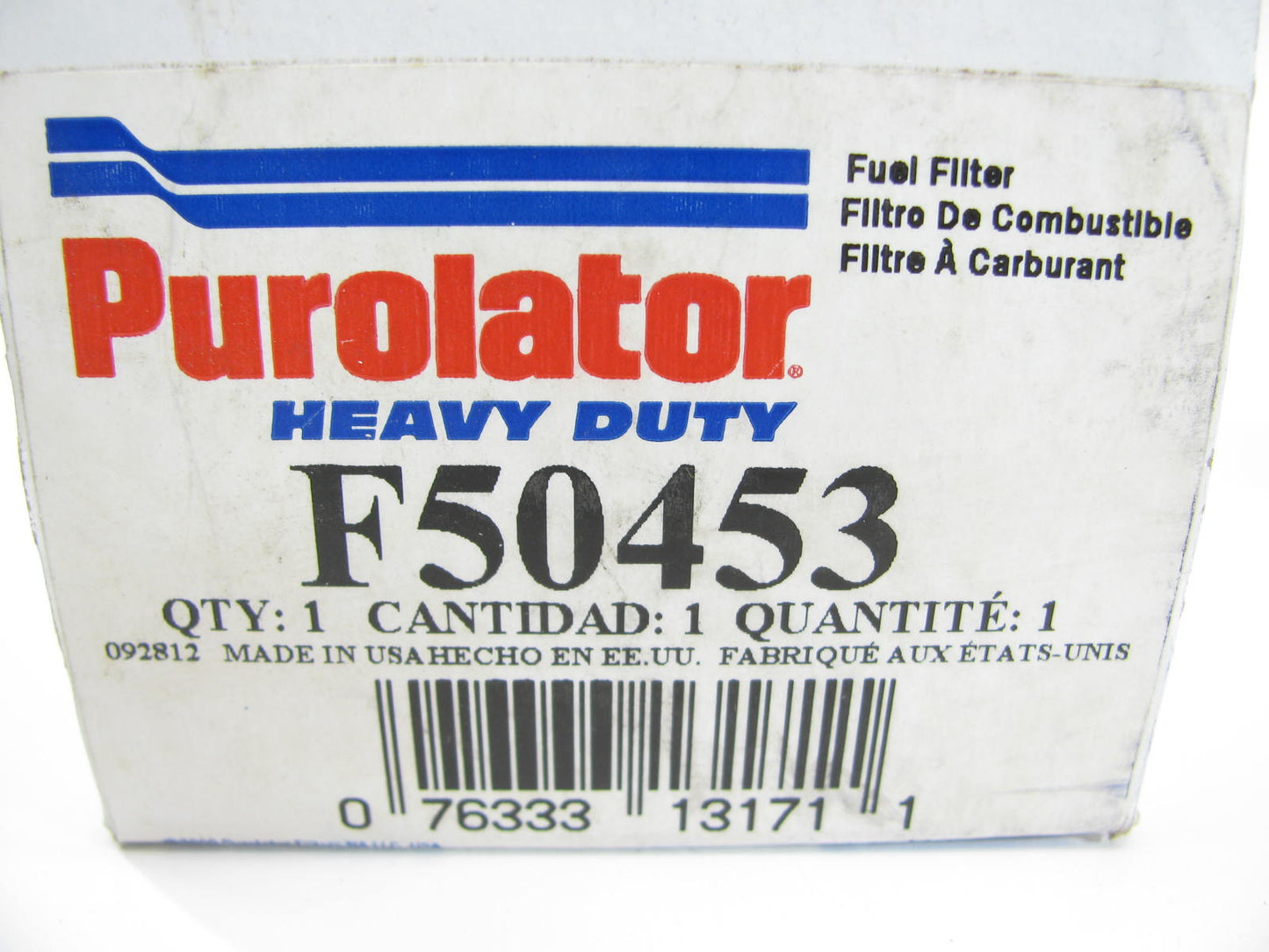(2) Purolator F50453 Fuel Filter