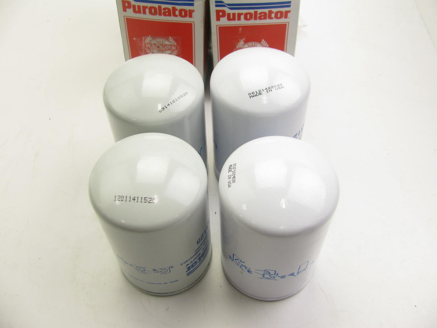 (4) Purolator F53125 Fuel Filters