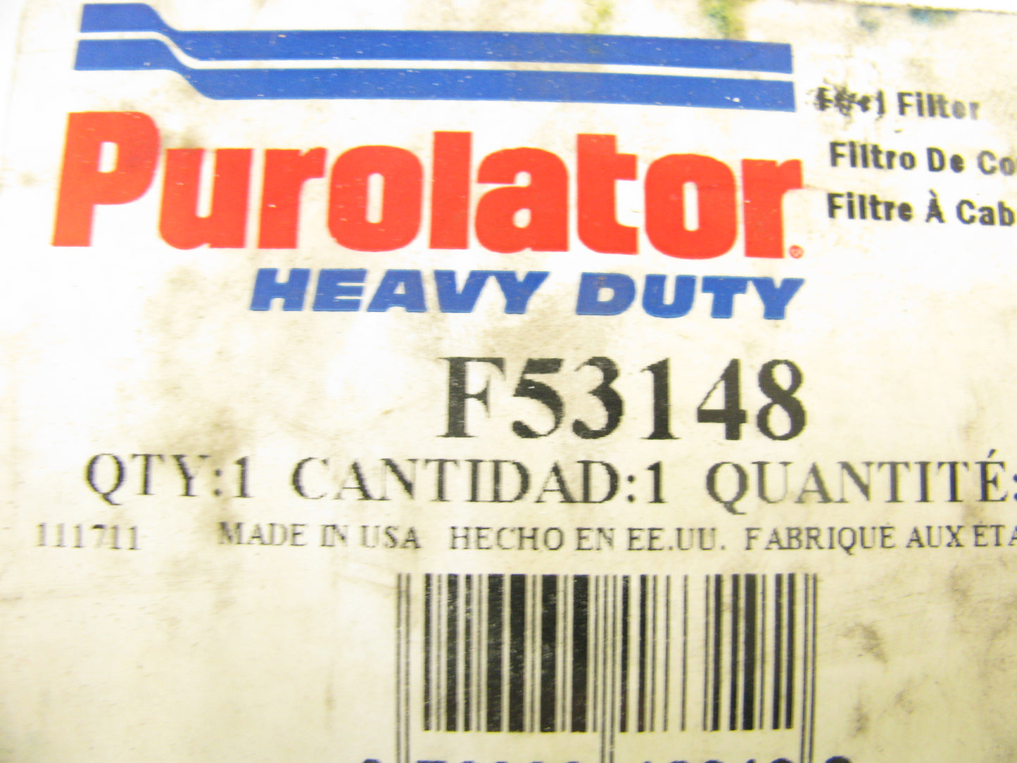 (2) Purolator F53148 Diesel Fuel Water Separator Filter Replaces CS5043 33796