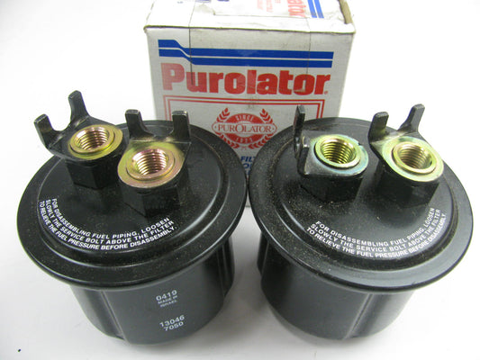 (2) Purolator F53163 Fuel Filter For 1986-1989 Honda Accord 2.0L-L4