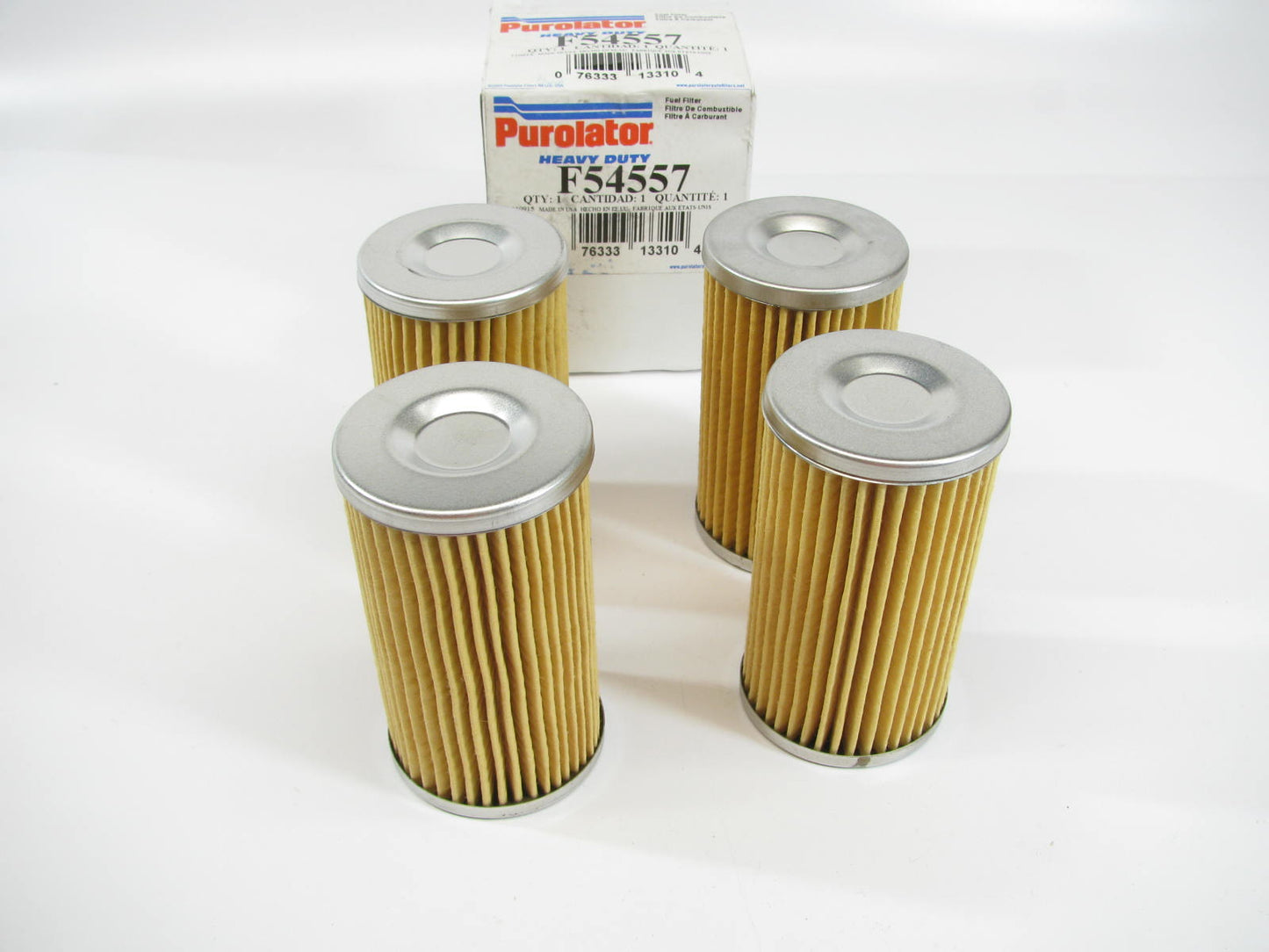 (4) Purolator F54557 Fuel Filter Replaces C10517 33507 L5603F FF882 P502161