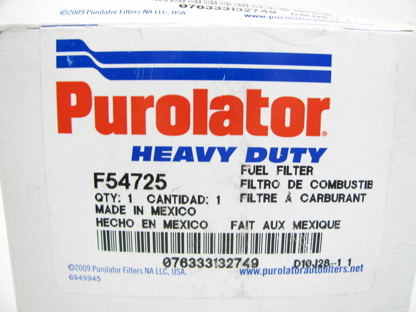 (3) Purolator F54725 Fuel Filter Replaces P9865 24006 LFF2 FF964 FF5012 P554347