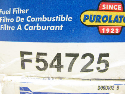 (4) Purolator F54725 Fuel Filters