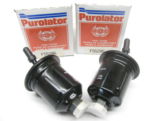 (2) Purolator F55286 Fuel Filter For 1997-2011 Mitsubishi Montero Sport
