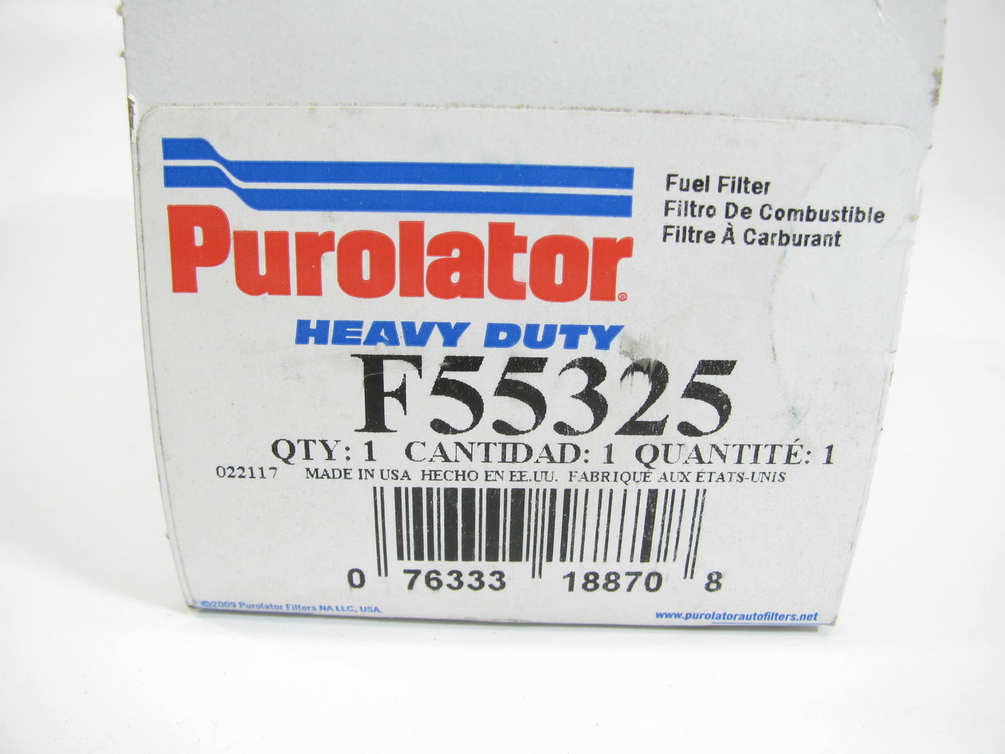 (8) Purolator F55325 Fuel Filter Replaces P6503 33996 LFF3806 FF907 FS19581