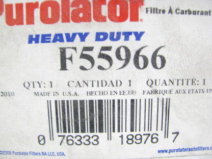 (2) Purolator F55966 Fuel Filters