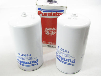 (2) Purolator F59016 Diesel Fuel Water Separator Filter Replaces FF2D PCS1144