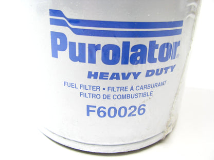 (2) Purolator F60026 DIESEL Fuel Filter For Caterpillar C-12 C-10 3176 797F