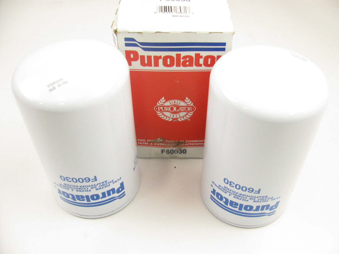 (2) Purolator F60030 Fuel Filters  33218 K50004 LK2M FF980 FF5347 P559277