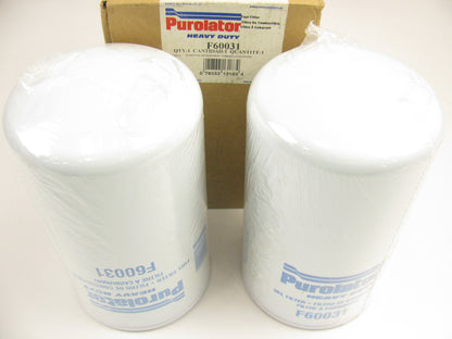 (2) Purolator F60031 Fuel Filter For 1989-1991 Mack CH