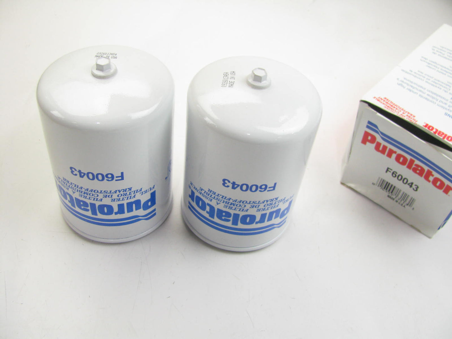 (2) Purolator F60043 Fuel Filter Replaces P3401 33357 L60043 LK136C FF989 FS1280