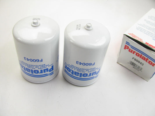 (2) Purolator F60043 Fuel Filter Replaces P3401 33357 L60043 LK136C FF989 FS1280