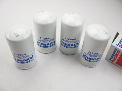 (4) Purolator F60217 HD Secondary Spin-On Fuel Filter