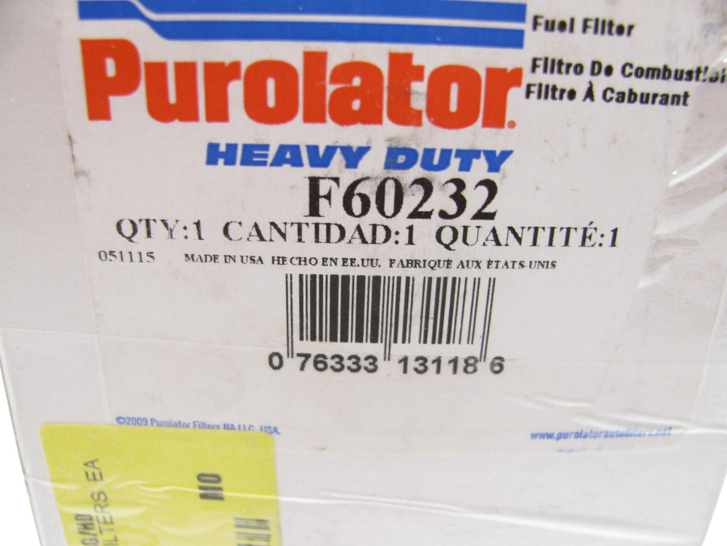 (2) Purolator F60232 Fuel Filter Replaces P3528A 33504 LK96CA FF962 FF5578 86109