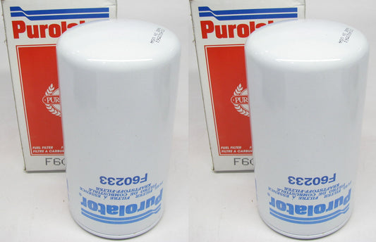 (2) Purolator F60233 Fuel Filters