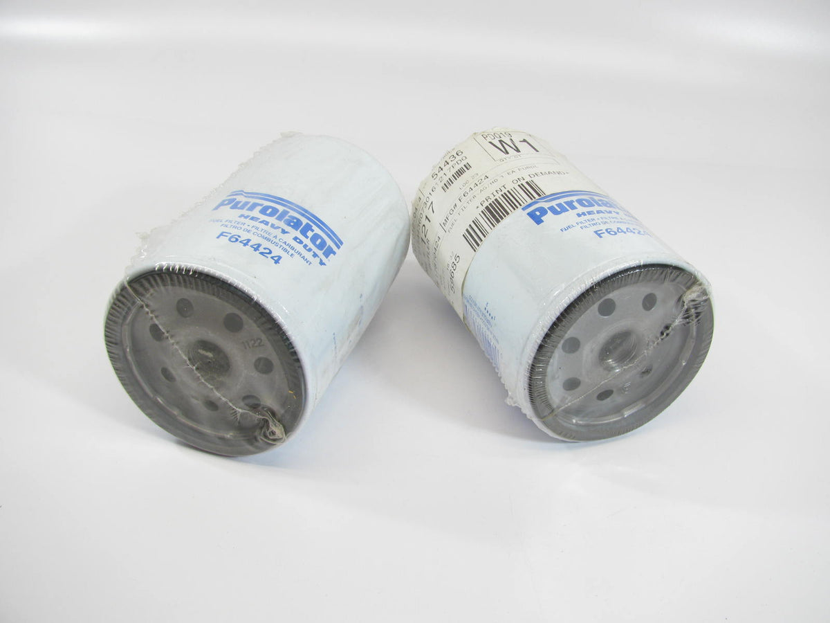 (2) Purolator F64424 Diesel Fuel Water Separator Filter P8043 33472 FP587F