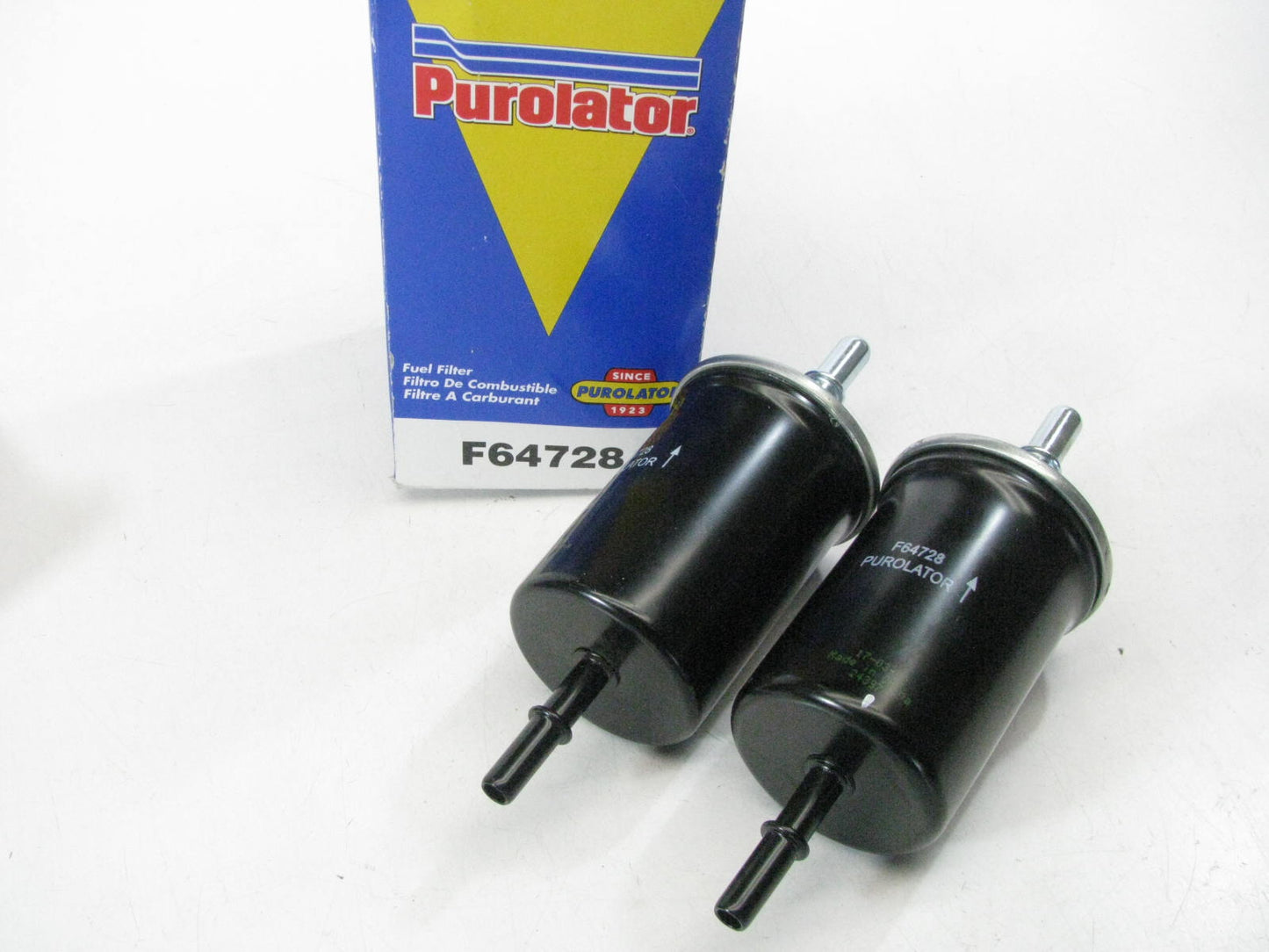 (2) Pcs Purolator F64728 In Line Fuel Filters