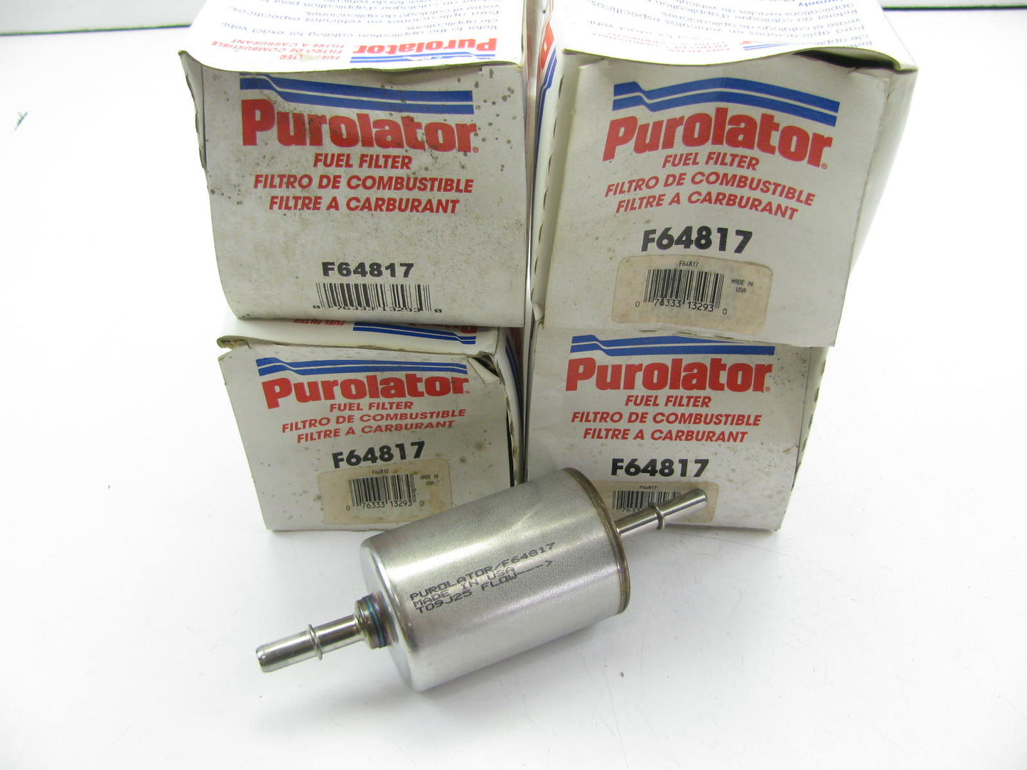 (4) Purolator F64817 Fuel Filter Replaces G7416 GF755 BF1181 P551759 GF285