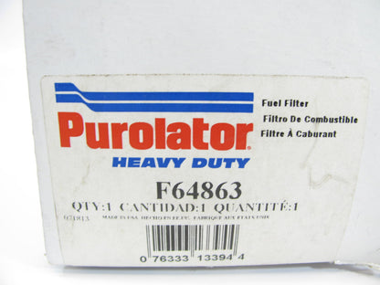 (4) Purolator F64863 Fuel Filter Replaces P3401 33357 LFF3357 FF989 FF200