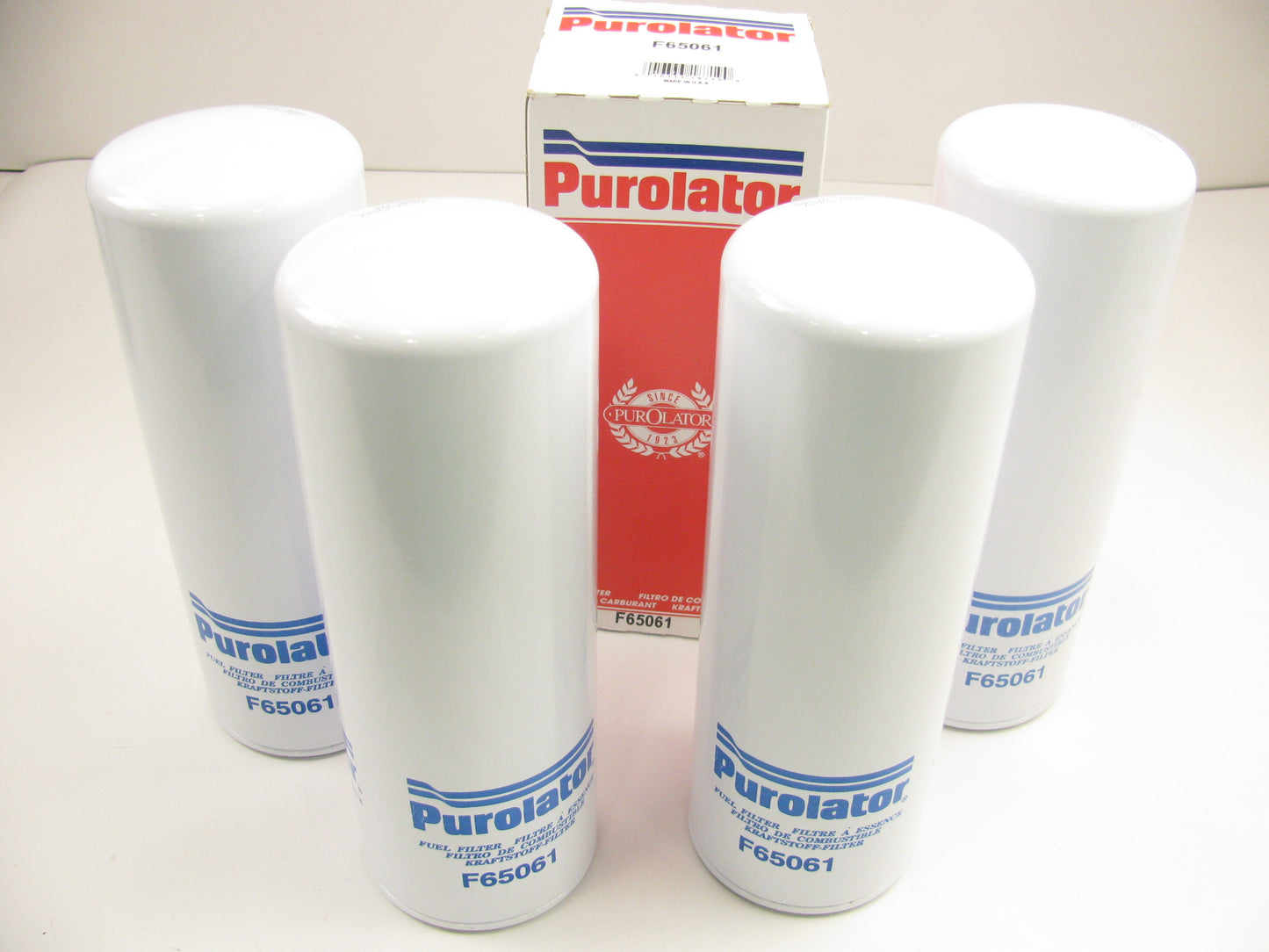 (4) Purolator F65061 Fuel Filter Replaces P3375 33674 LFF2749 FF1056 FF5319