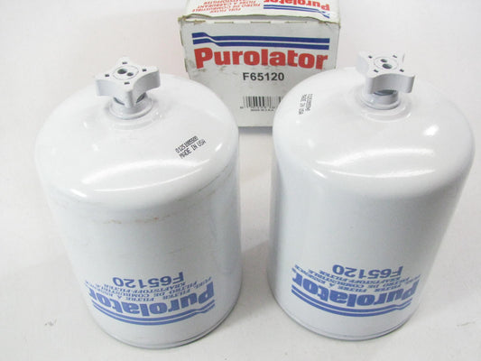 (2) Purolator F65120 Diesel Fuel Water Separator Filter