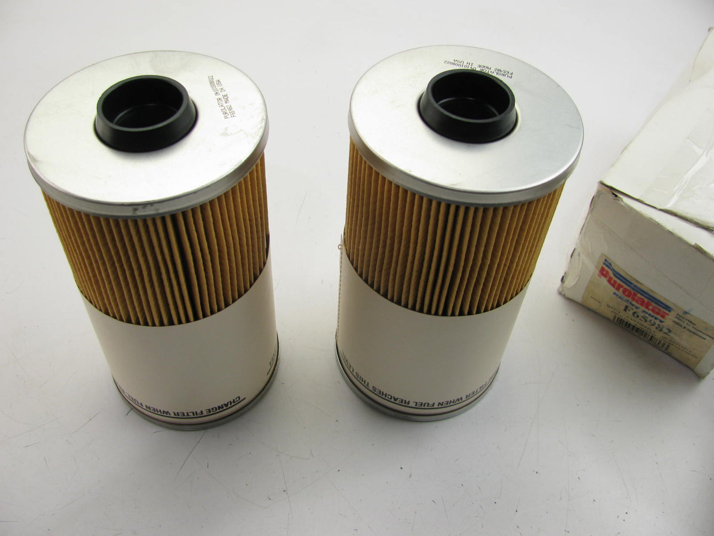 (2) Purolator F65982 Fuel Filter For Davco Elemax 380/382