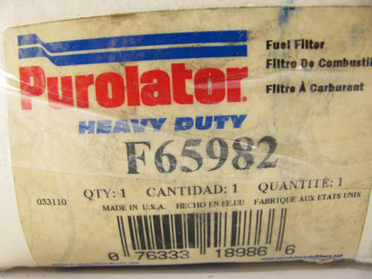 (2) Purolator F65982 Fuel Filter For Davco Elemax 380/382