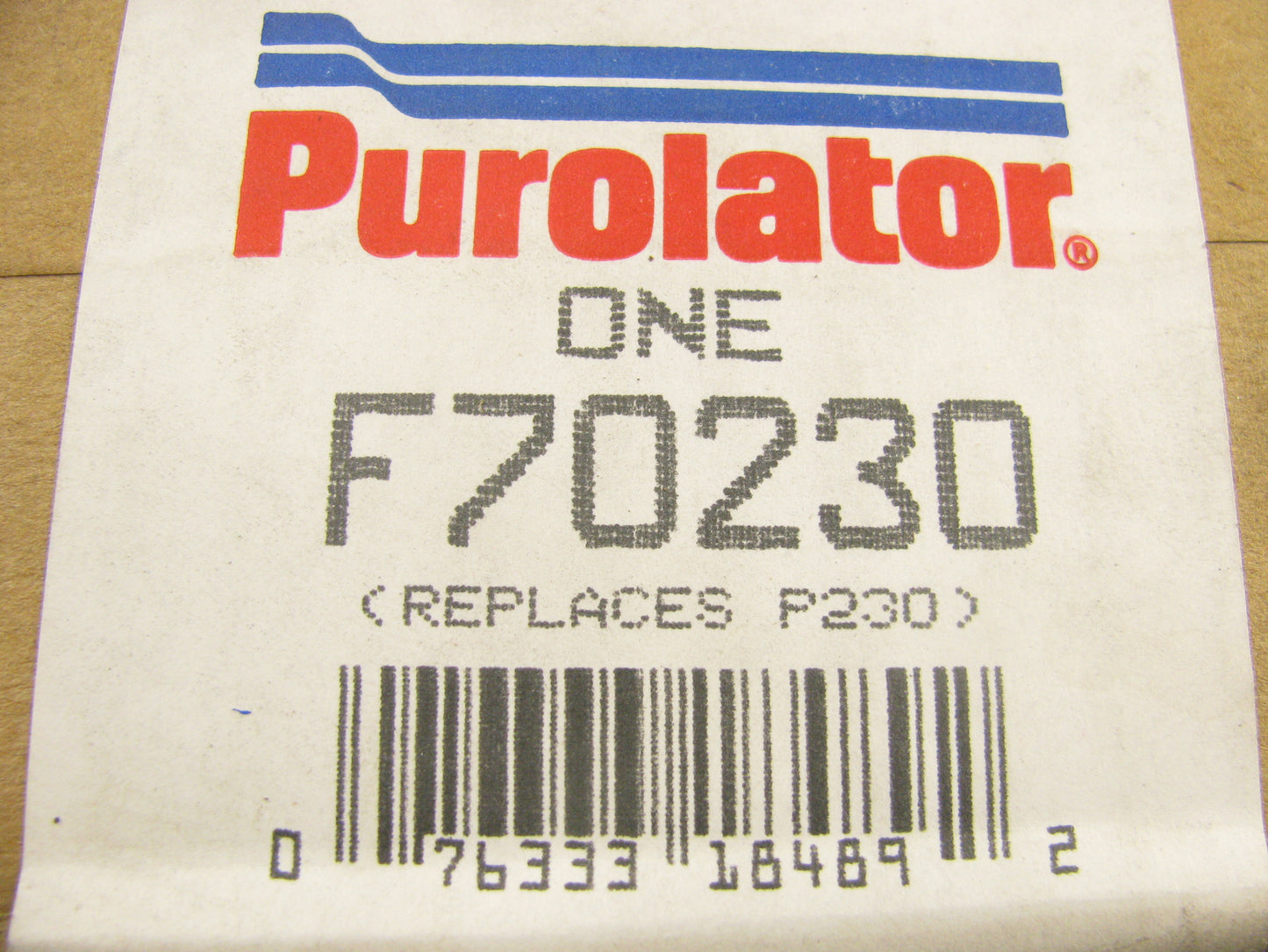 (2) Purolator F70230 Fuel Filter Replaces WIX 33144 PF116 F1143 F970 L43F