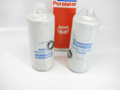 (2) Purolator F71000 Diesel Fuel Water Separator Filter Replaces PS6829 33242