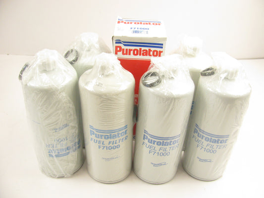 (6) Purolator F71000 Diesel Fuel Water Separator Filter