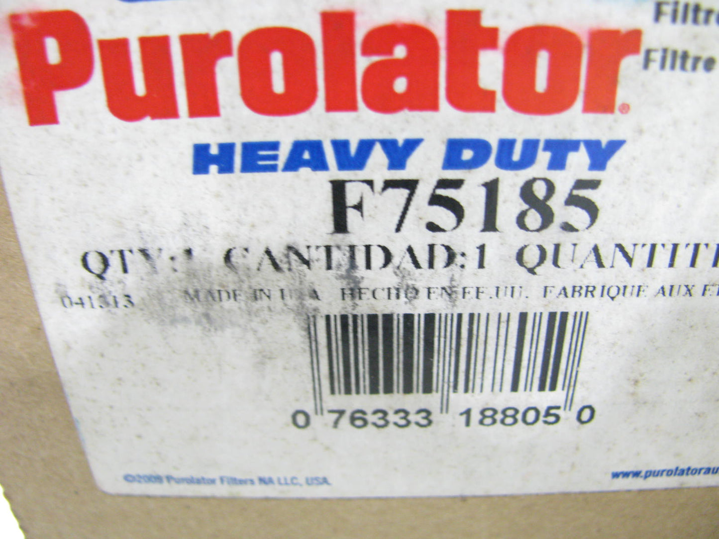 (2) Purolator F75185 Fuel Filters Replaces TP1322 FF1056 33674 F75185
