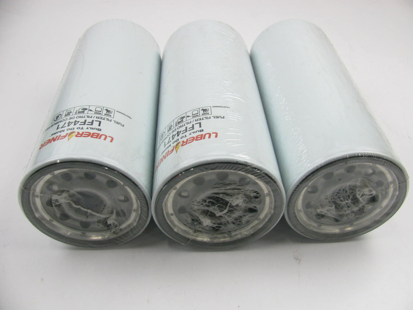 (3) Purolator F75297 Secondary Fuel Filters For Mack 12L E-Tech Engine