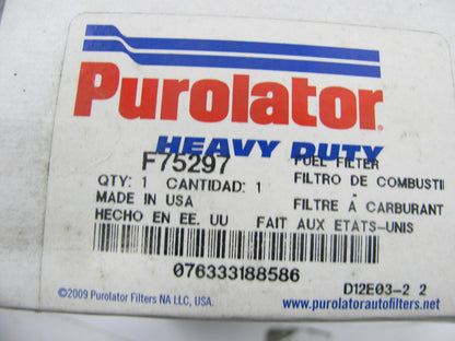 (3) Purolator F75297 Secondary Fuel Filters For Mack 12L E-Tech Engine