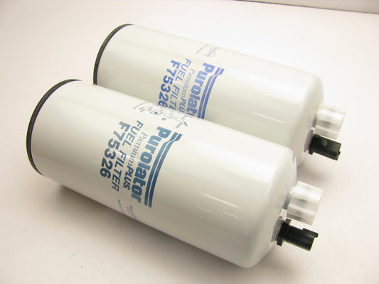 (2) Purolator F75326 Diesel Fuel Water Separator Filters