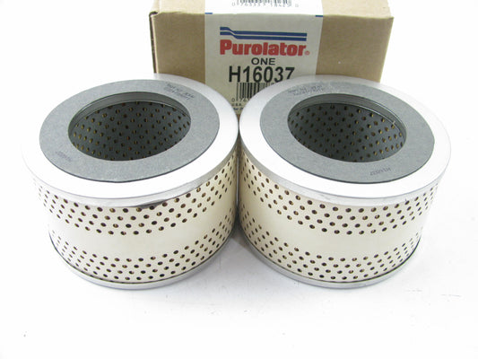 (2) Purolator H16037 Hydraulic Oil Filter Replaces C4844 51668 LP214 HF777 8566