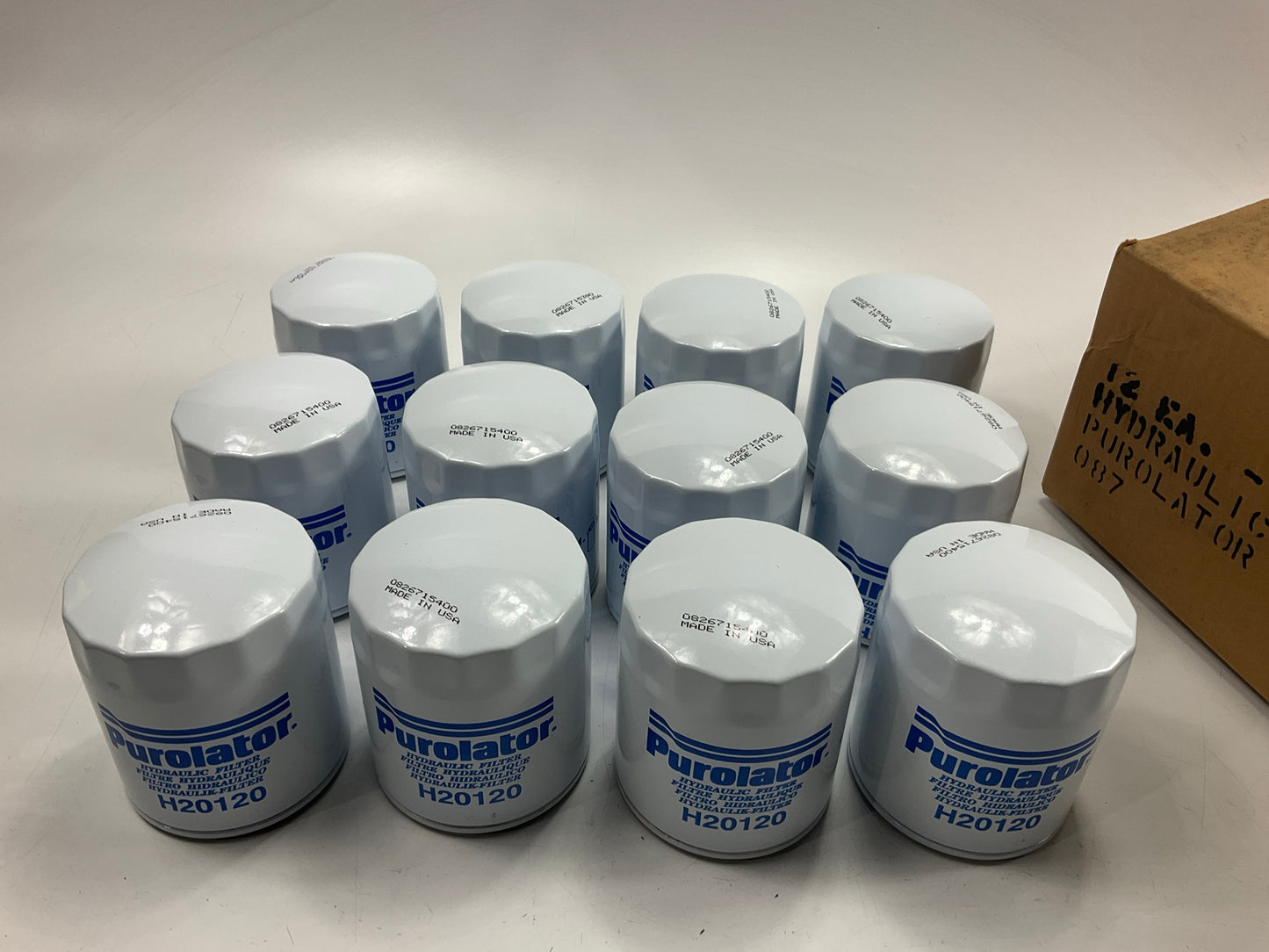 (12) Purolator H20120 Hydraulic Filter - Replaces Baldwin B358, Wix 51612