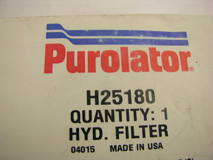 Purolator H25180 Hydraulic Filter Replaces D32B25GAV HF6113 PT679 HF30700