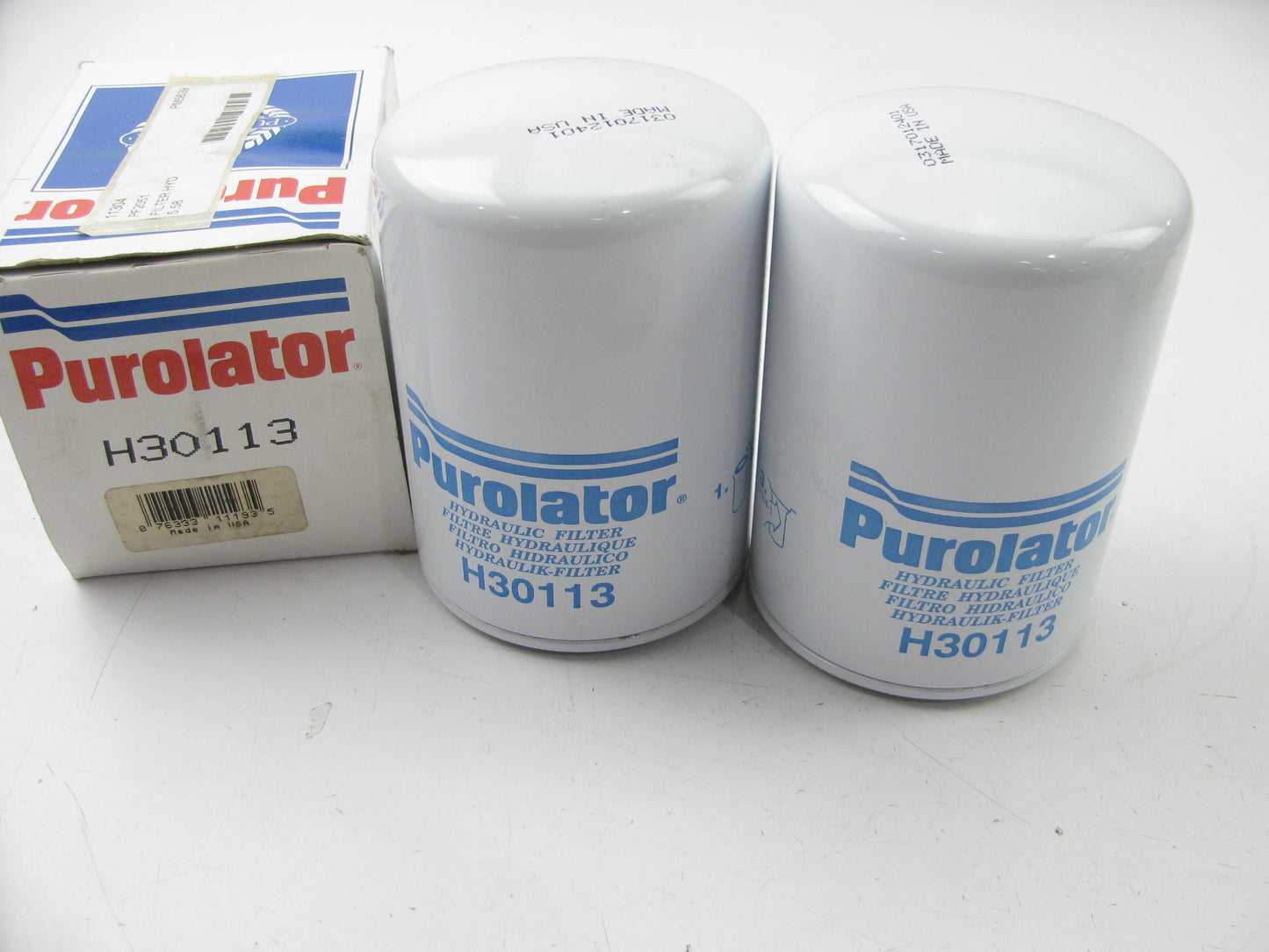 (2) Purolator H30113 Hydraulic Oil Filters Replaces P3951 51712 LFH4926 HF734