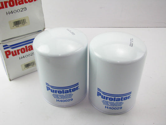 (2) Purolator H40029 Industrial  Hydraulic / Transmission Filters Replaces 51759