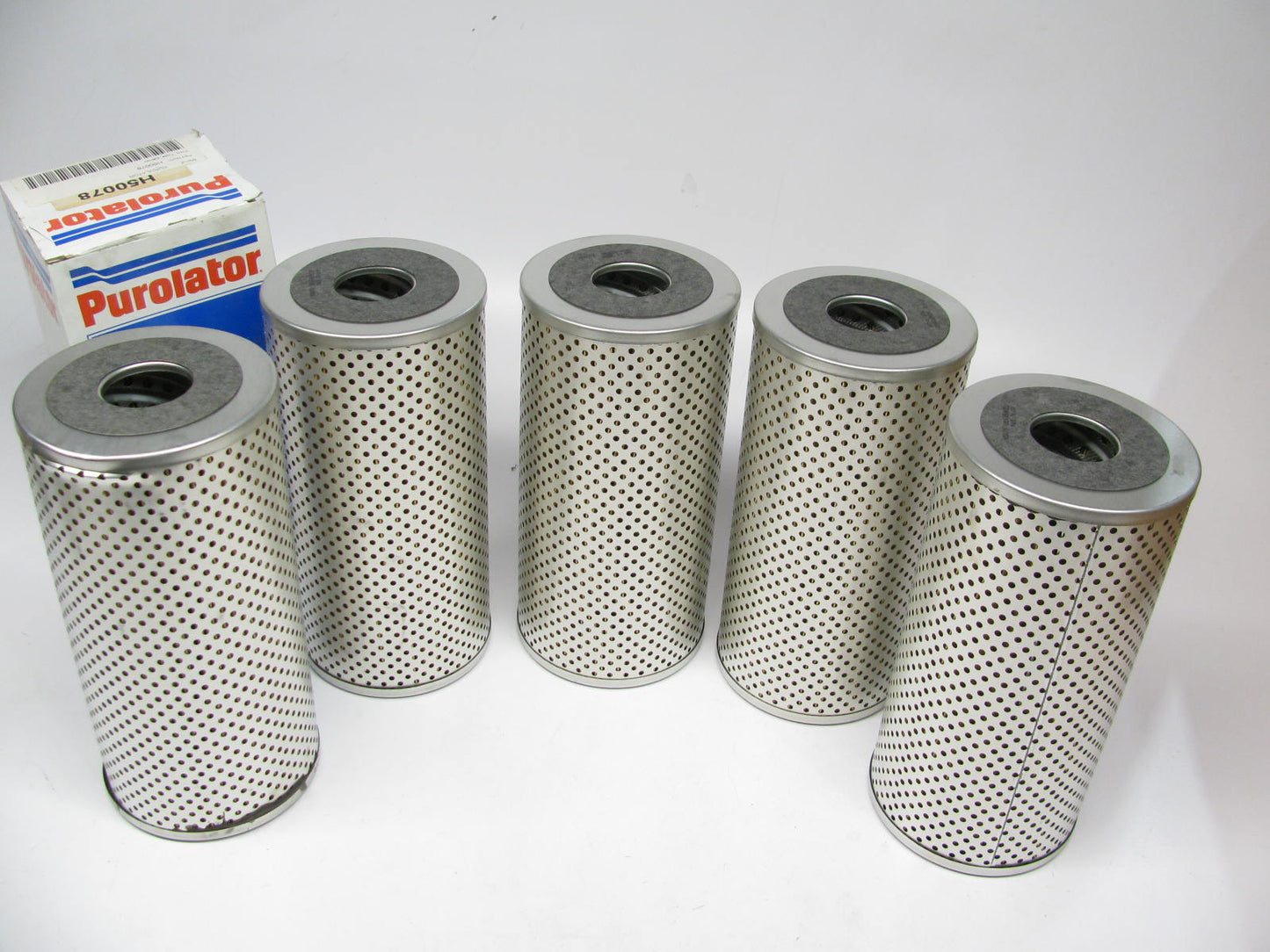 (5) Purolator H50078 Hydraulic Cartridge Oil Filters Replaces PF132 96133