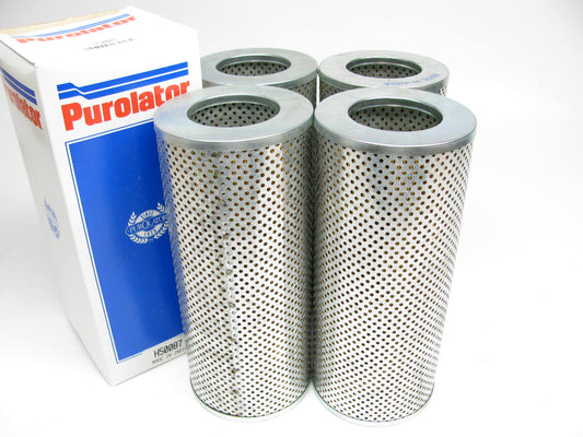 (4) Purolator H50087 Hydraulic Filters Replaces LF555 PT189 H107211 H1081