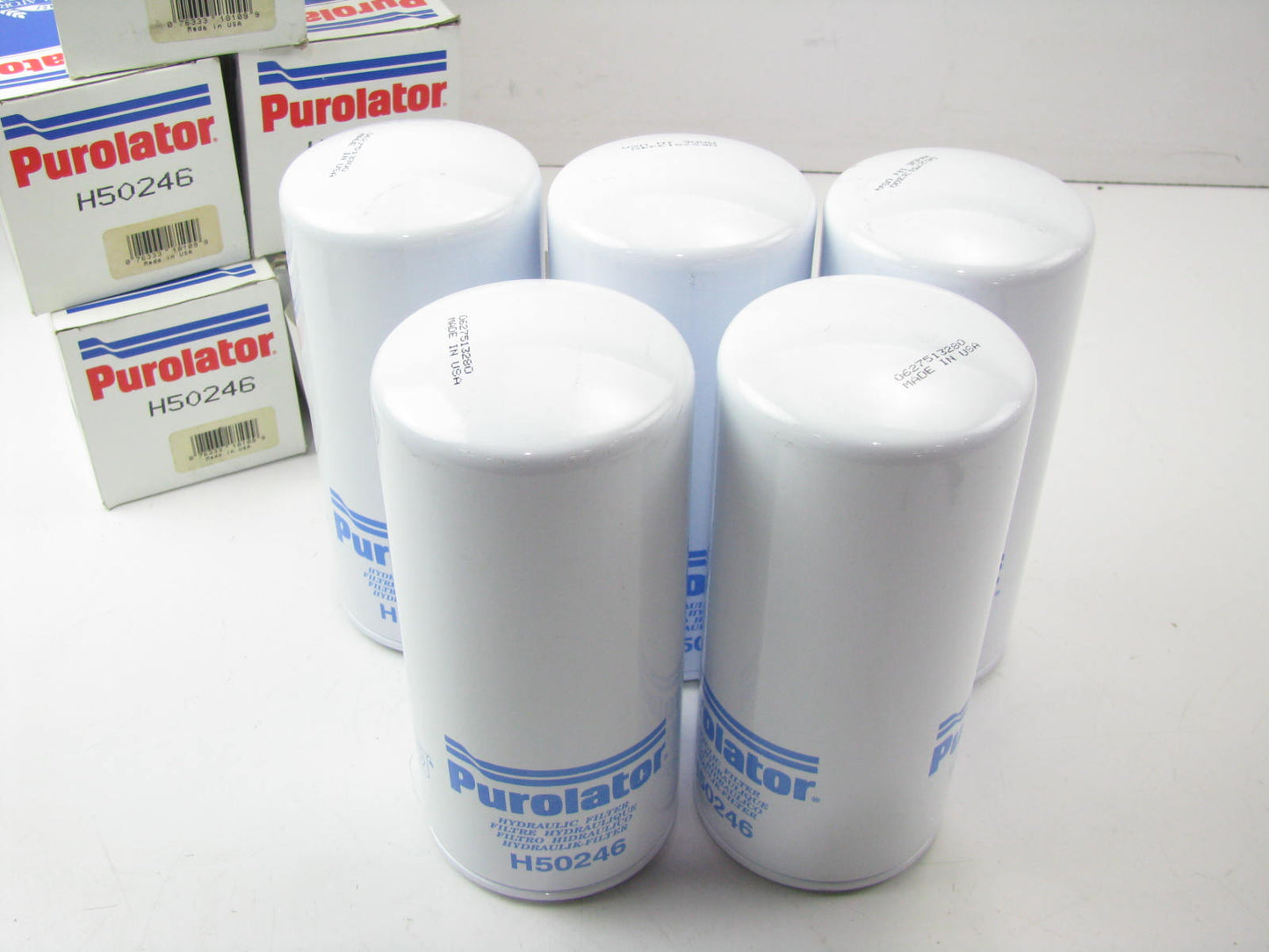 (x5) Purolator H50246 Oil Filter For Various Equipment Using ZF Transmissions