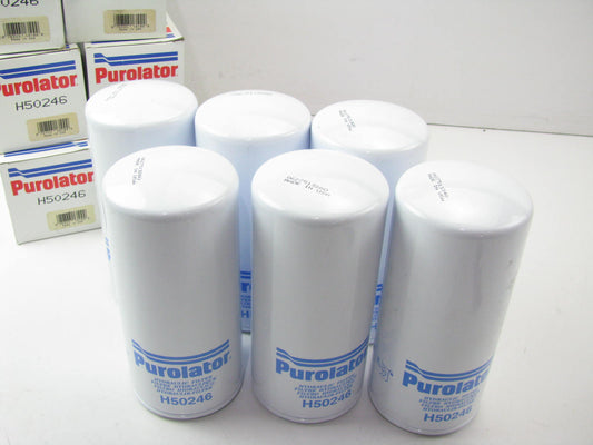 (x6) Purolator H50246 Oil Filters For Various Equipment Using ZF Transmissions